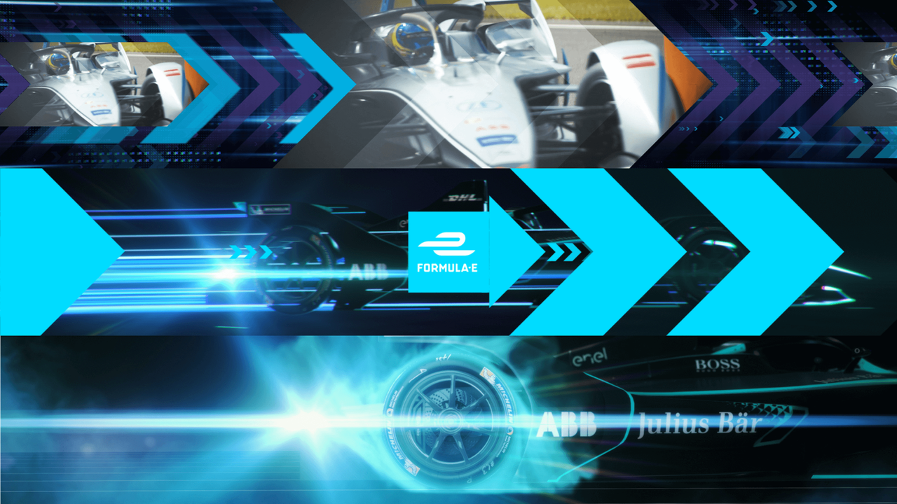 Formula E VFX graphics