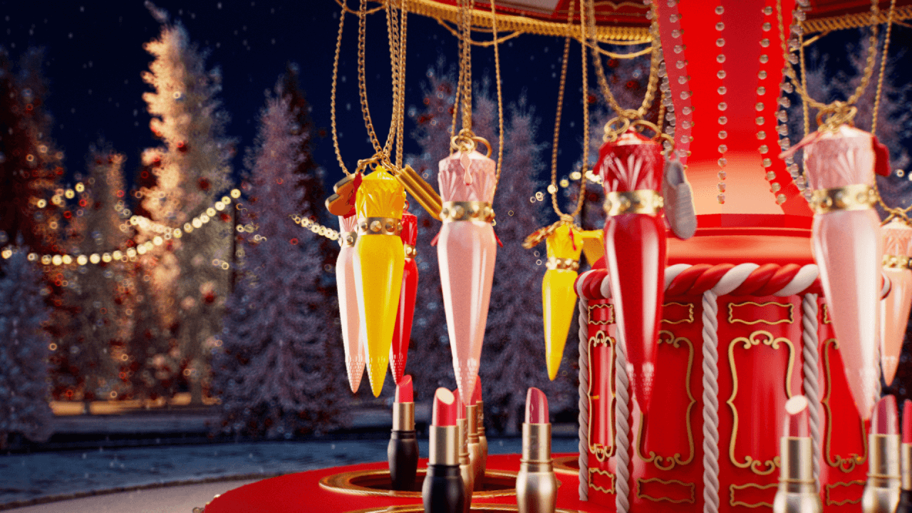 Merry go round of Christian Louboutin Lipsticks