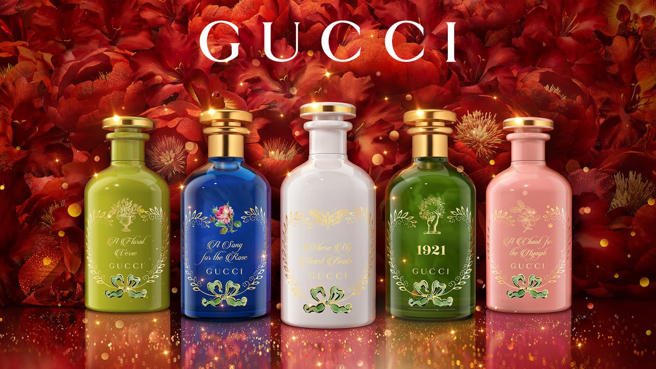 Gucci Flora Fragrances Lined up for Chinese New Year Campaign