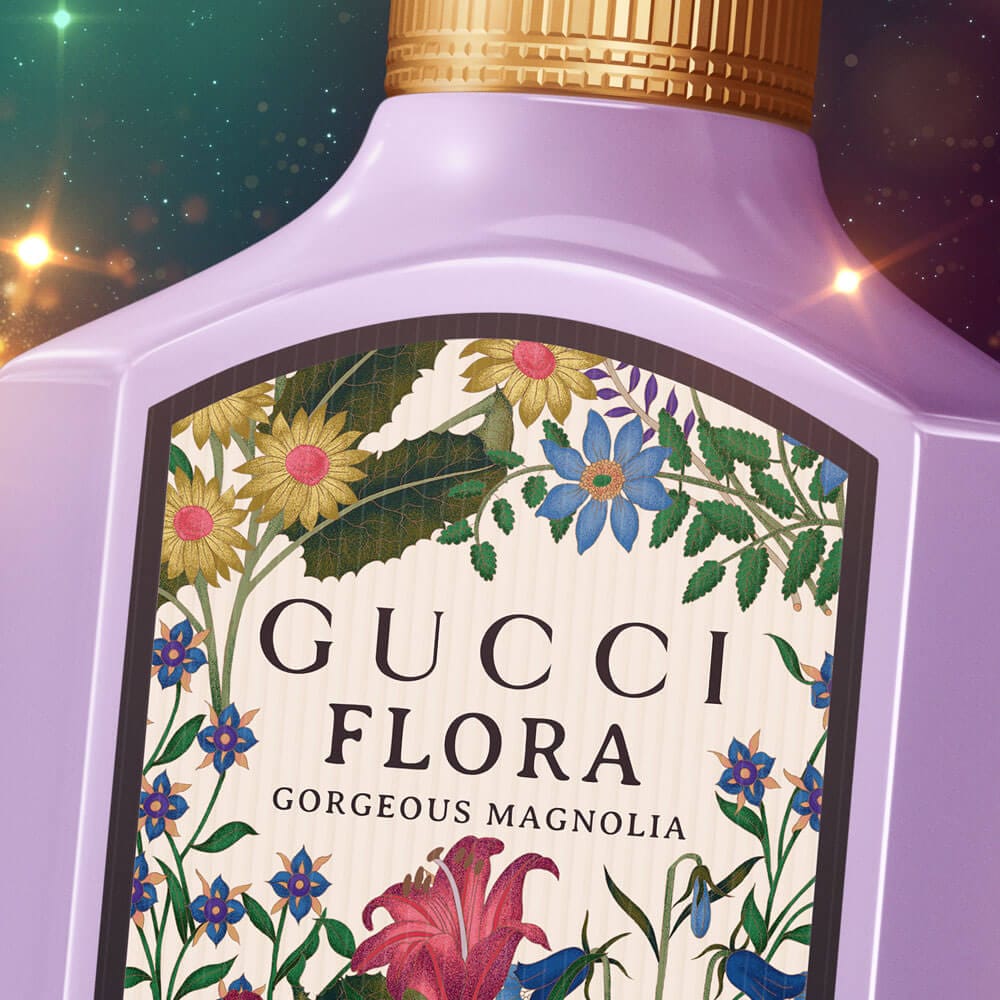 Gucci flora close up detail