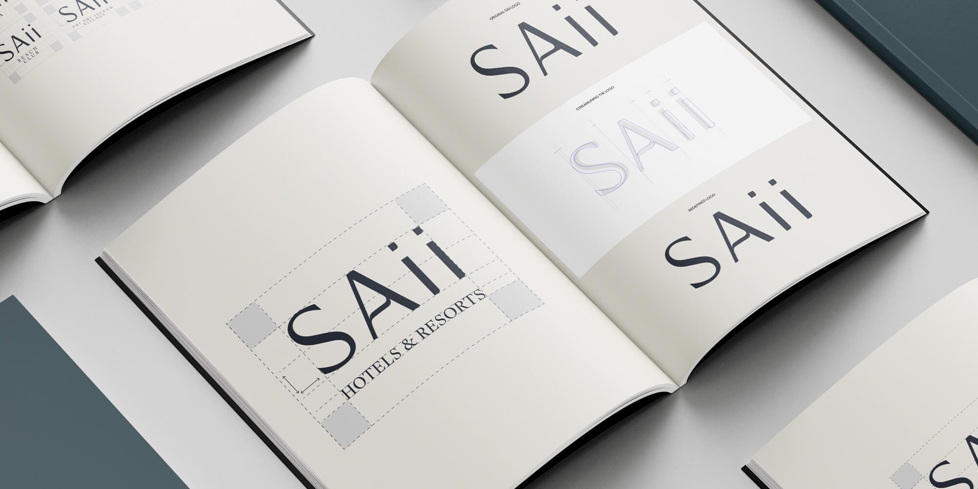 SAii branding logo grid