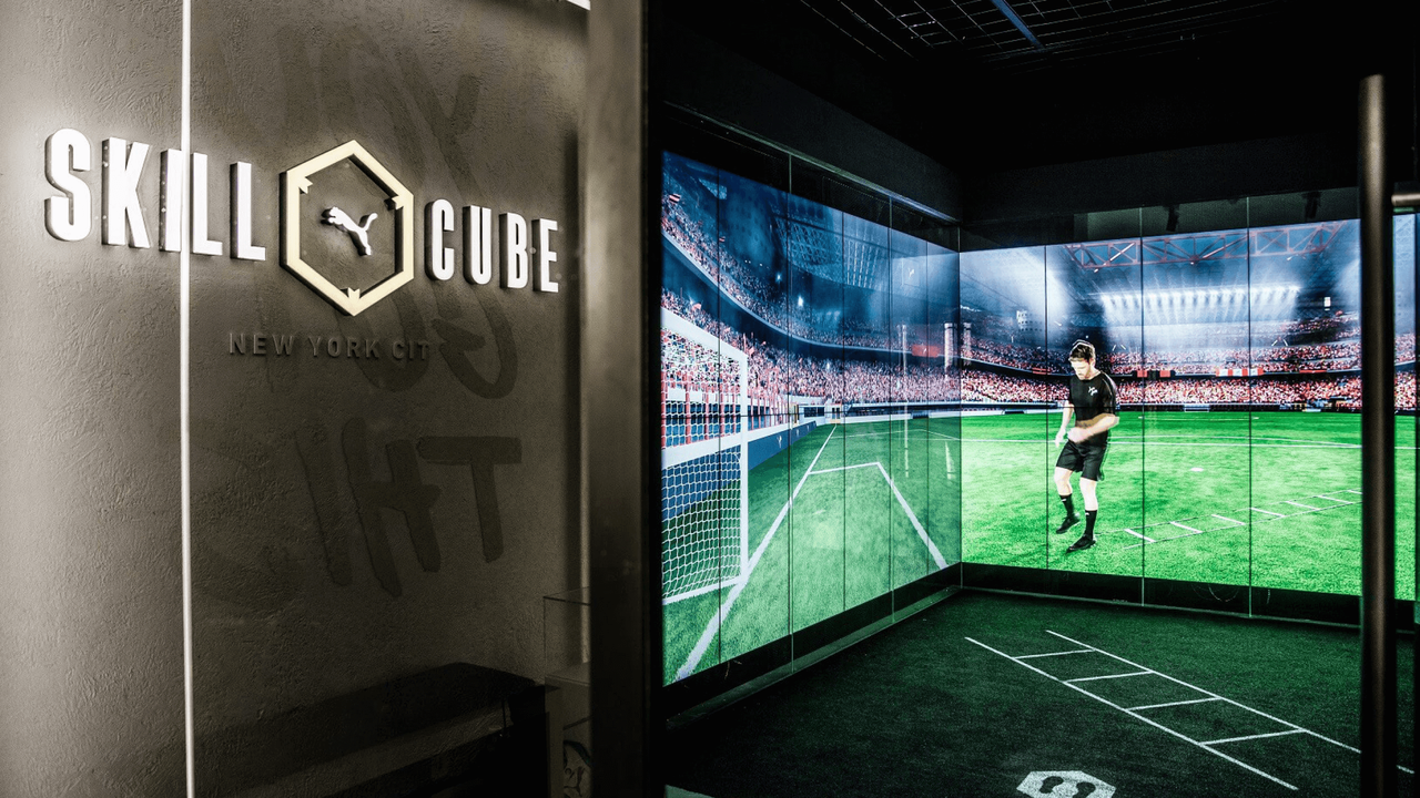 The Puma Skill Cube in NYC